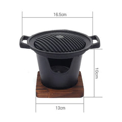 Mini BBQ Grill  Alcohol Stove
