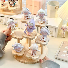 Wooden Figurine Holders & Racks