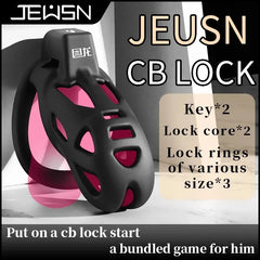 Male 4 Size Chastity Cage