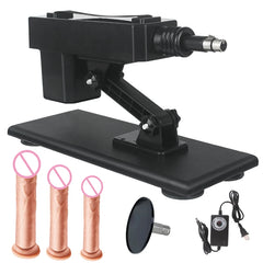 Fuvk Machine with Flesh Dildo Vagina Anal Thrusting Dildo