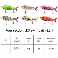 Robotic Swimming Fishing Lures