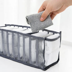 Foldable underwear organizer