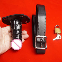 Lockable Dildo Gag