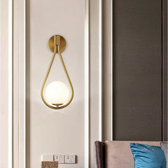 Luxury Glass Ball LED Wall lamp