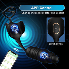 Prostate Massager Thrusting Anal Vibrator