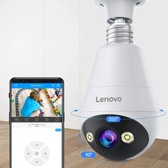 3MP WIFI Bulb Security Camera