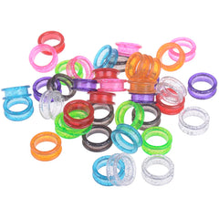 5PCS Silicone Finger Rings & Pet Scissors
