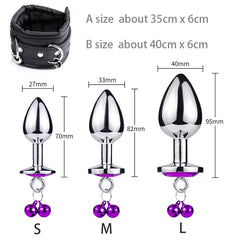 Anal Plug to Wrist Handcuffs