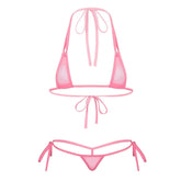 See-through Mesh Micro Bikini