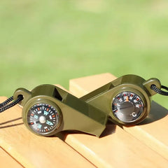 Survival Whistle with Compass