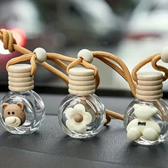Car Aromatherapy Glass Bottle