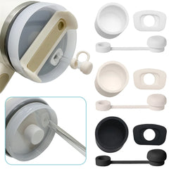 1Set Silicone Cup Straw Cover