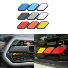 3 Colors Grille Badge