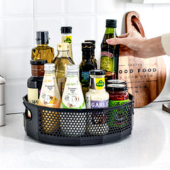 360° Rotating Spice Rack Organizer