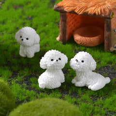 Mini Cute Bichon Frise Dog