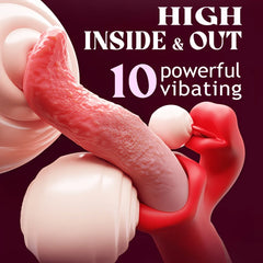 4 in 1 Tongue Licking Sucking Citoral Stimulator