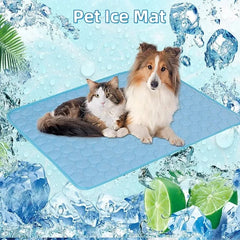 Pet cooling pad bed