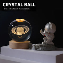 3D Crystal Ball Lamp