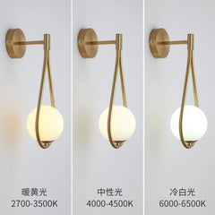 Luxury Glass Ball LED Wall lamp
