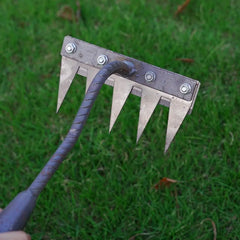 Carbon Steel Garden Weeding Rake
