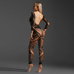 Sexy Body Stockings Women Open Crotch Bodysuit Sleepwear