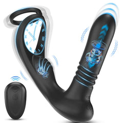 3 in 1 Thrusting Anal Vibrator Remote Control