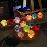 Fantasy Colorful Glass Star Ball