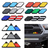 3 Colors Grille Badge