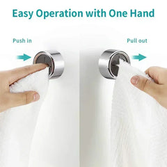 Adhesive Towel Plug Holder