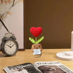 Energy Heart Flower Ornament