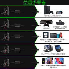 3.5mm Wired Gaming Headphones