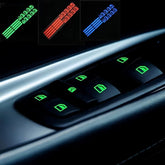 Car Function Button Switch Sticker