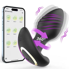 360 Remote Control Rotating Plug