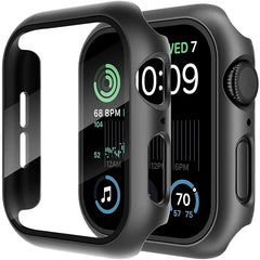 Tempered glass+Case for Apple Watch
