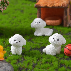 Mini Cute Bichon Frise Dog
