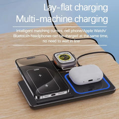 3 in 1 Wireless Charger Holder