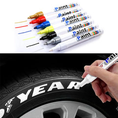 Cars Wheel Tire Oily Mark Pen