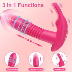 Thrusting Rotating Vibrator for Women