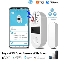 Door & Window Sensor Alarm and Light