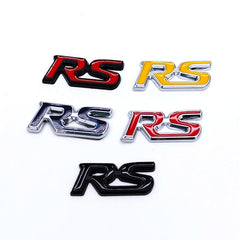 Car Badge RS Sticker