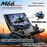 2026 New M66 Drone HD Folding Remote Control With Camera And Screen 5G FPV Camera Quadcopter Brushless Motor RC Quadcopter