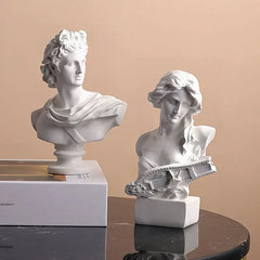 Apollo Bust Greek and Roman Mythology Decor