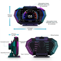 Car OBD Head Up Display HUD