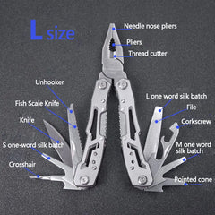 Folding Pliers Pocket Knife