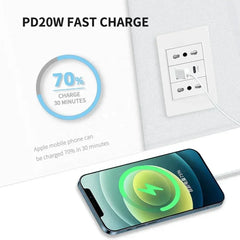 USB Smart Wall Socket