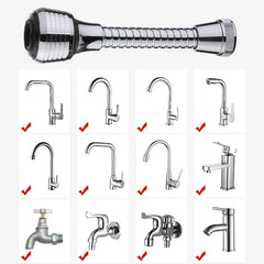 360 Rotatable High Pressure Faucet
