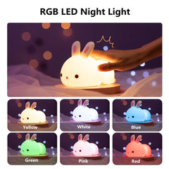 LED Rabbit Night Light