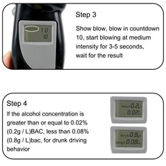 Portable Breath Alcohol Tester