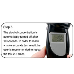 Portable Breath Alcohol Tester