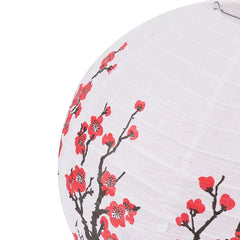 Plum Blossom Paper Lanterns